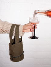 Load image into Gallery viewer, Wine Tote x Leisir - Olive