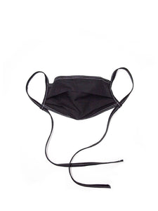 3 Pack Silk Lined Maskini - Black Contrast Stitch